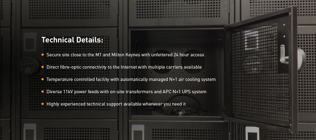 Fibre-optic connectivity, 24 hour access, Milton Keynes, M1